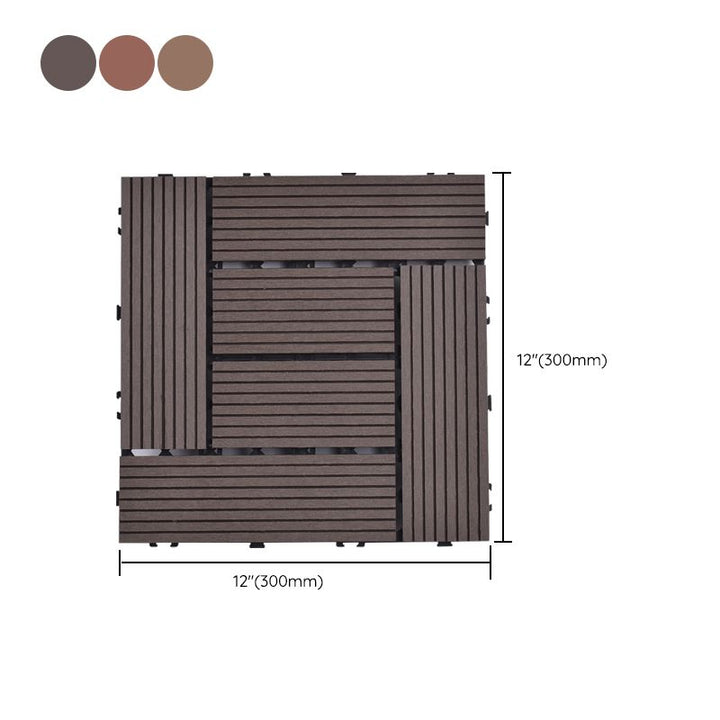 BowLift | Modern plastic wood laminate decking outdoors, mold-resistant laminate