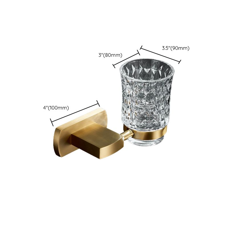 BowLift | Traditional Golden Bath Accessories Set Brass Bathroom Accessories Kit