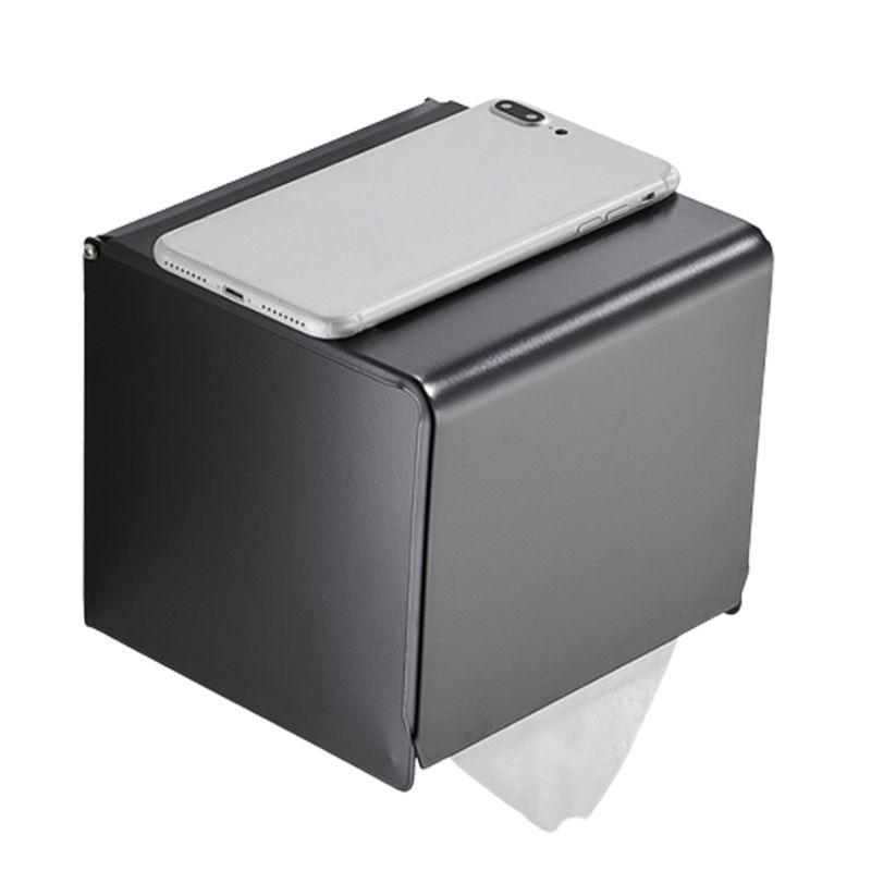 BowLift | Modern Bathroom Accessories Set Black Towel Bar Paper Holder Bathroom Accessories Kit