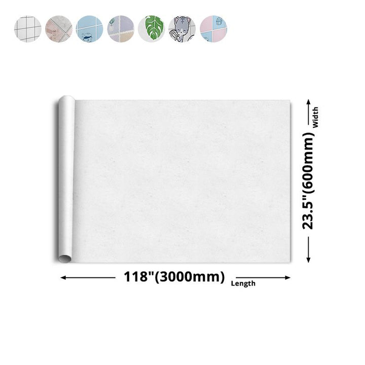 BowLift | Modern Peel-and-Stick Backsplash Tile PVC Rectangular Wallpaper for Fireplace Surround