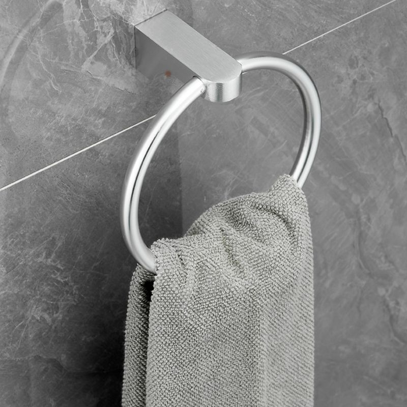 BowLift | 6-piece Chrome Bathroom Accessory as Individual Piece or as Set with Towel Ring Bar