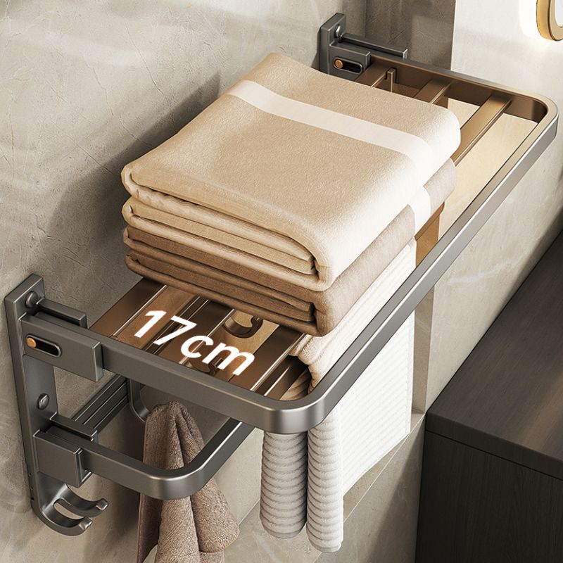 BowLift | Modern Towel Bar Bathroom Set Bathroom Shelf Bathroom Accessory Kit
