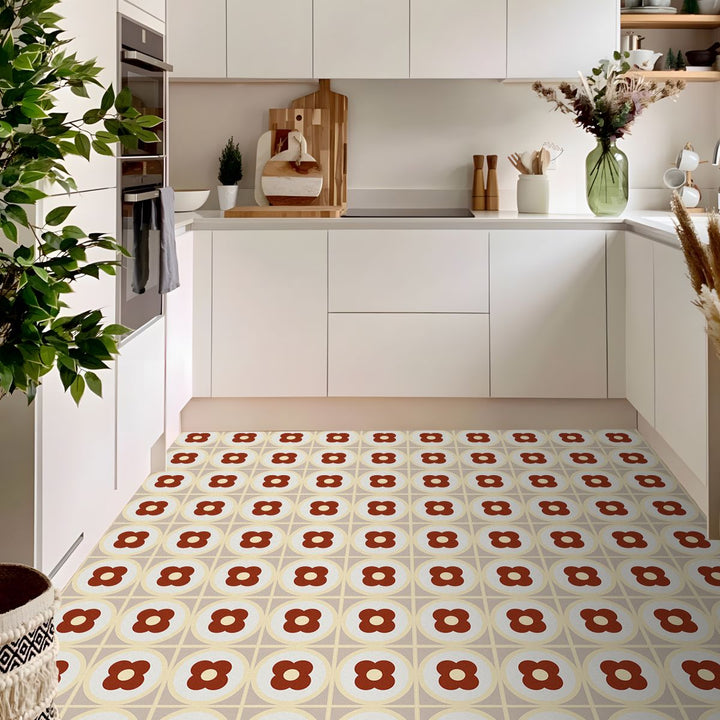 BowLift | Square Peel & Stick Field Tile Waterproof PVC Peel and Stick Wall Tile