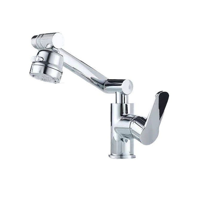 BowLift | Modern Basin Mixer Stainless Steel Lever Handle Low Arc Basin Mixer