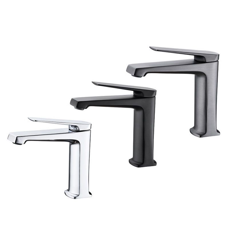 BowLift | Modern basin tap lever handle copper low arc basin tap