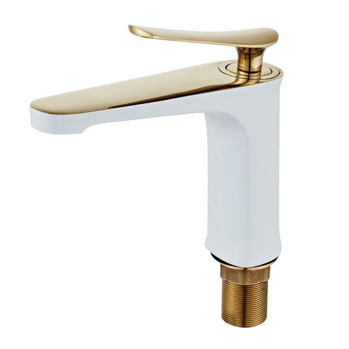 BowLift | Light Luxury Sink Faucet 6.69" H Modern Brass Sink Faucet