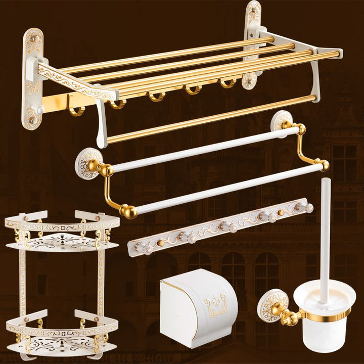 BowLift | Traditional Bathroom Accessory Hardware Set Bathroom Shelf Bathroom Accessory Kit
