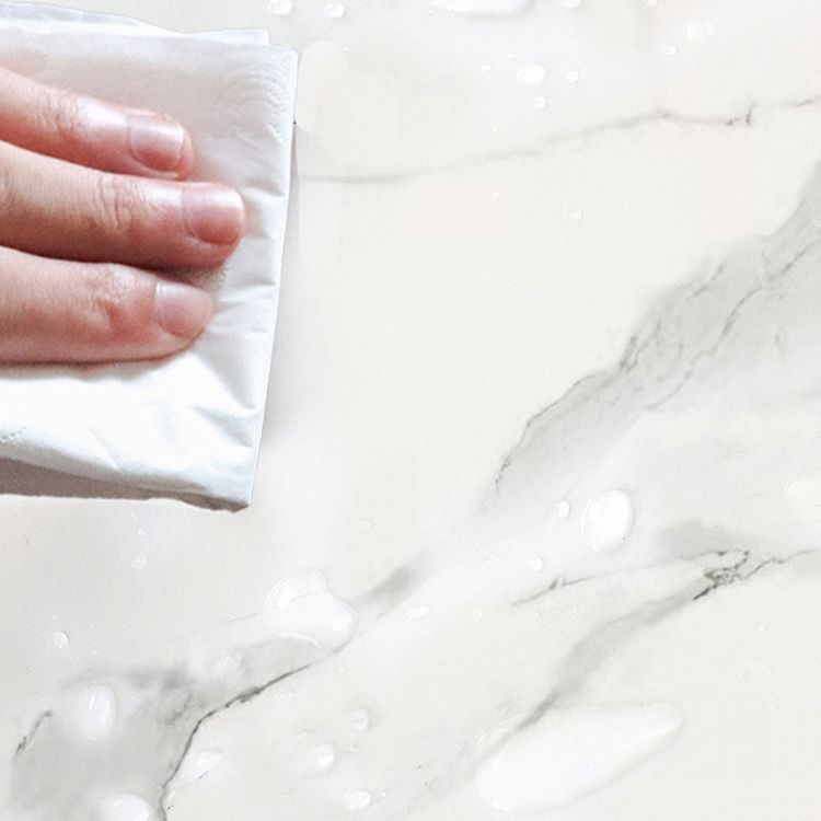 BowLift | 12" x 24" marbling single plate waterproof backsplash wall tile for bathroom