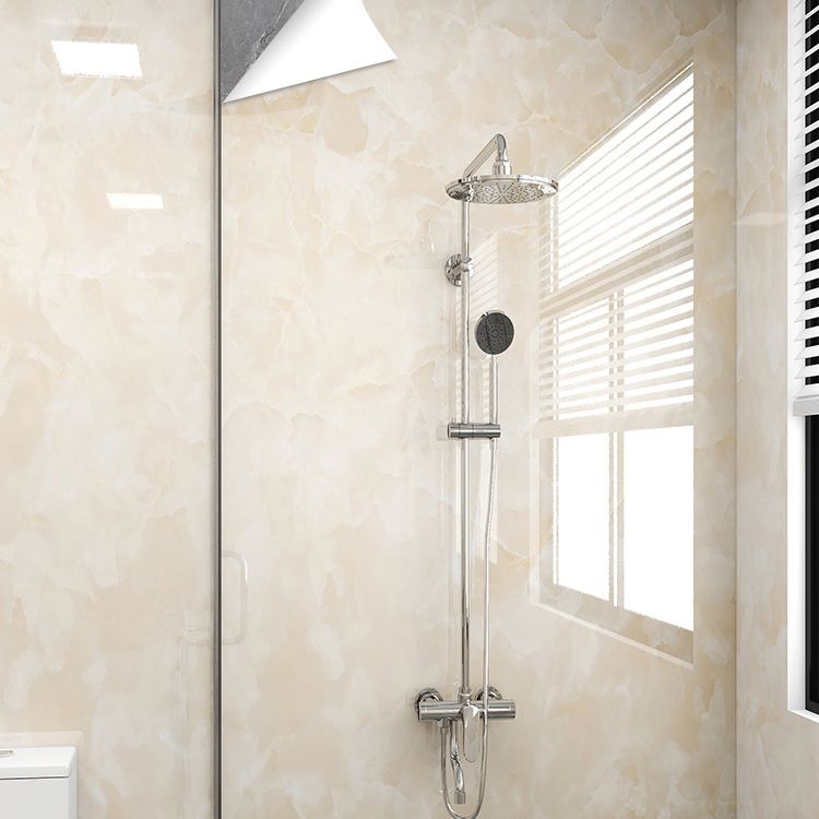 BowLift | Modern Peel/Stick Splash Guard Tiles PVC Wallpaper for Bathroom Splash Protection