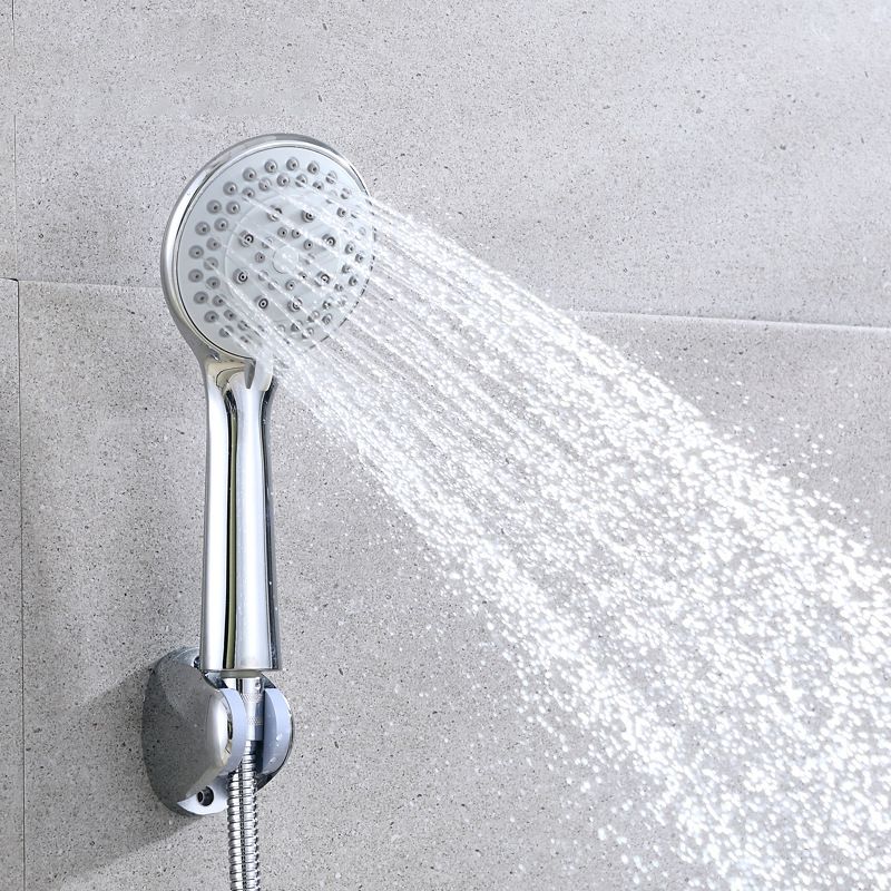 BowLift | Modern Adjustable Shower Head Round Metal Handheld Shower Head
