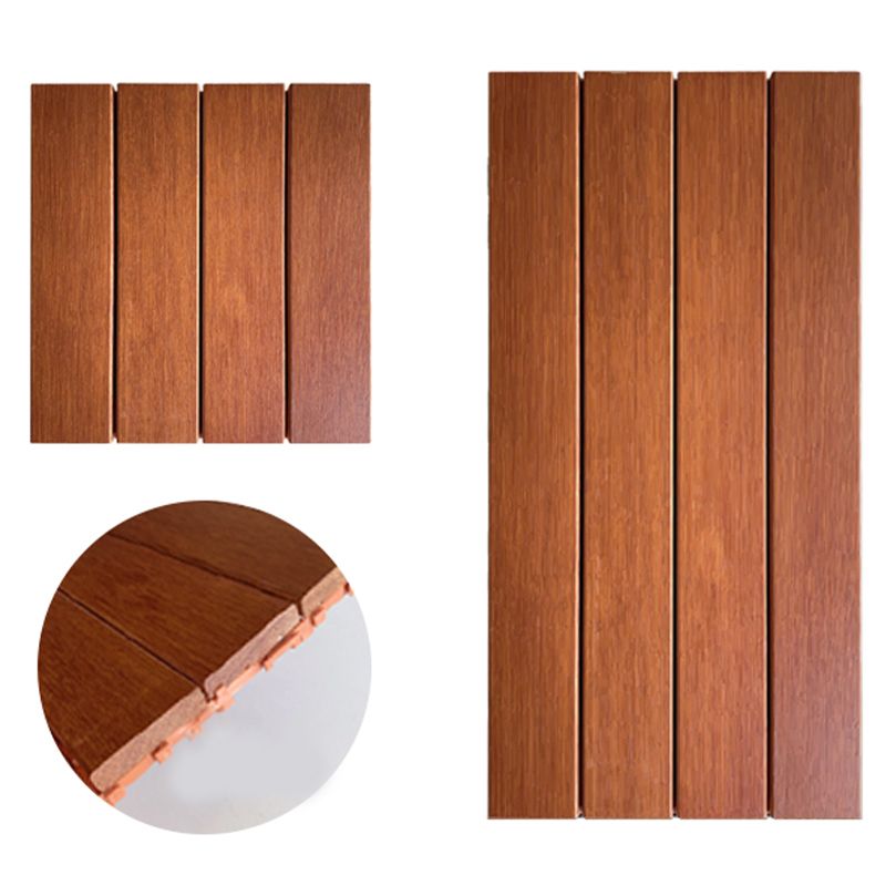 BowLift | Modern Style Square Wood Floor Corrosion-Resistant Outdoor Wood Floor