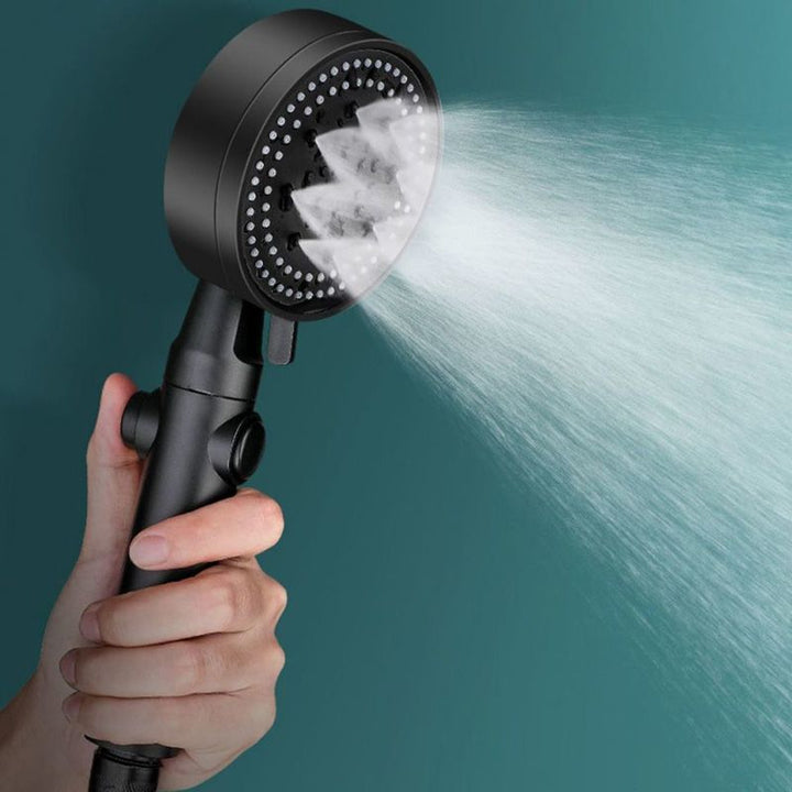 BowLift | Plastic head shower head bathroom handheld shower head with adjustable spray pattern