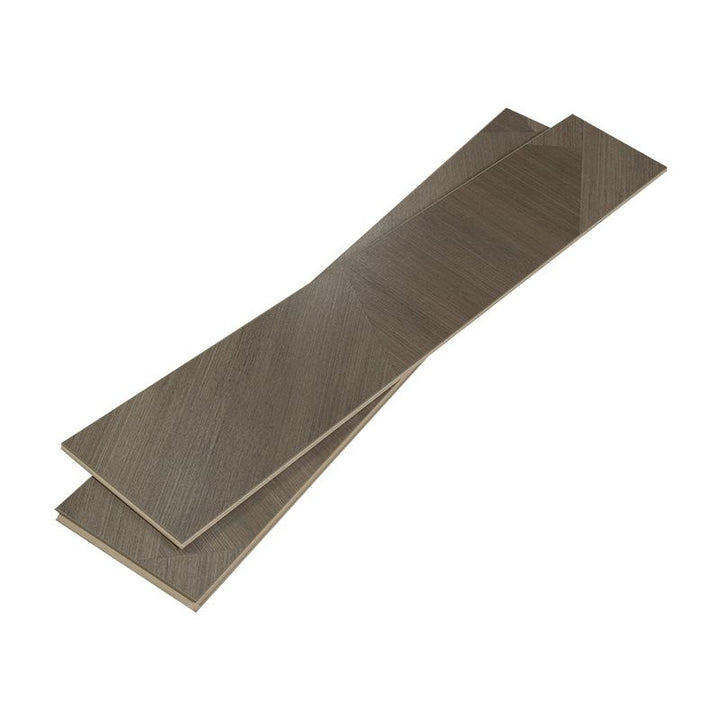 BowLift | Water-resistant laminate click-lock brown wood laminate flooring
