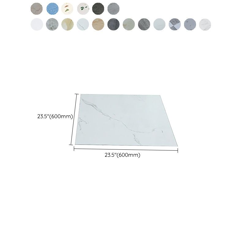 BowLift | Modern Indoor Vinyl Flooring Marble Print Square PVC Vinyl Floor