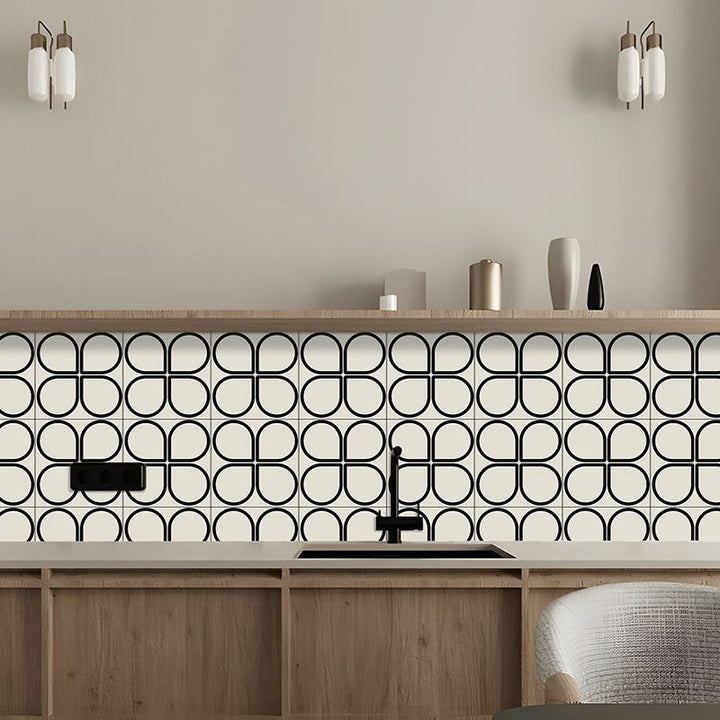 BowLift | Sample print Peel & Stick tile square waterproof single tile