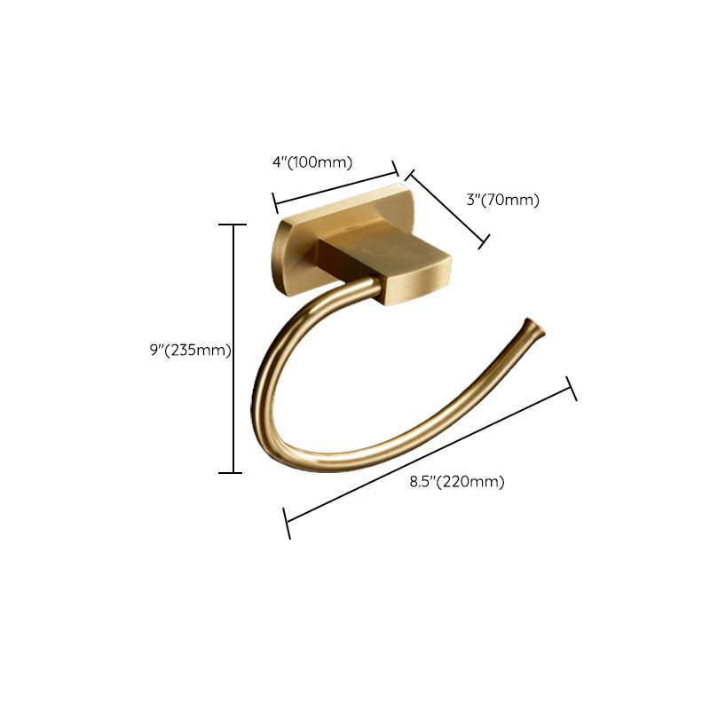 BowLift | Traditional Golden Bath Accessories Set Brass Bathroom Accessories Kit