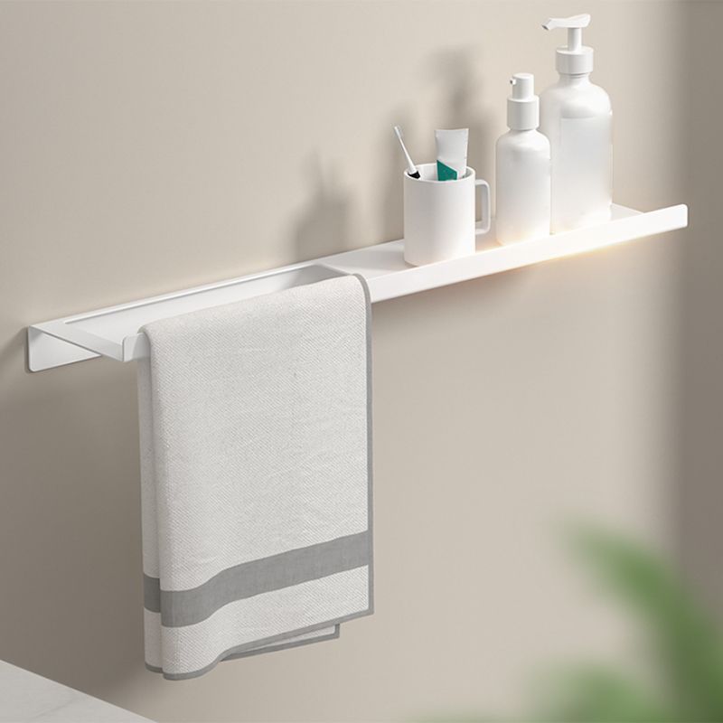 BowLift | Modern White Bathroom Accessory Set Bathroom Shelf Paper Holder Bathroom Accessory Kit