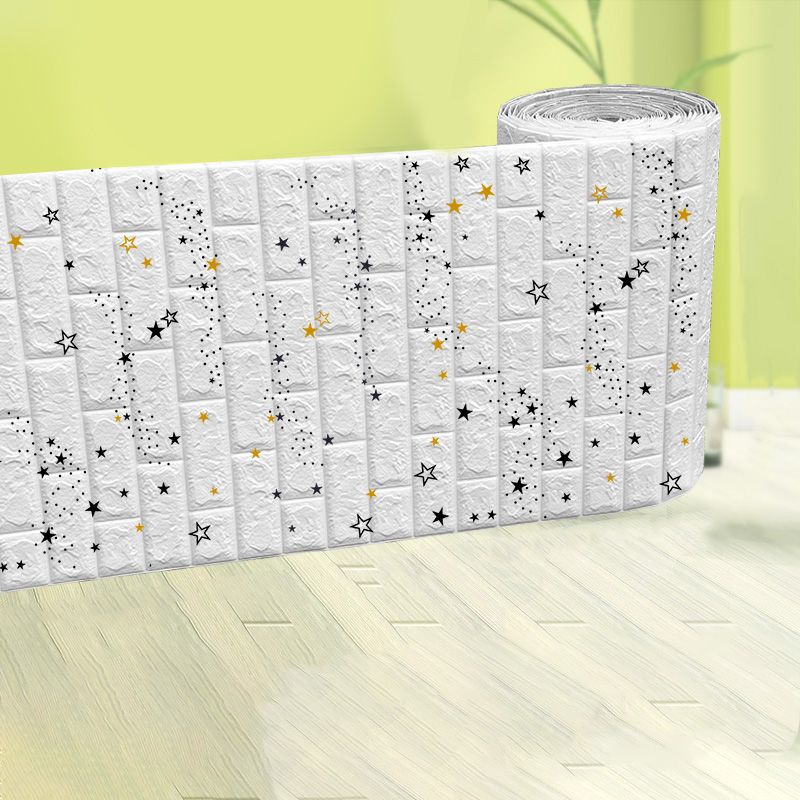 BowLift | Modern Pearl Wainscoting Waterproof PVC Wall Access Panel Peel and Stick Wall Tile