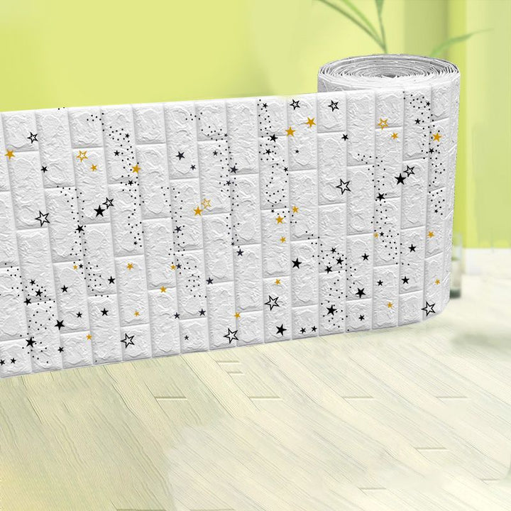 BowLift | Modern Pearl Wainscoting Waterproof PVC Wall Access Panel Peel and Stick Wall Tile