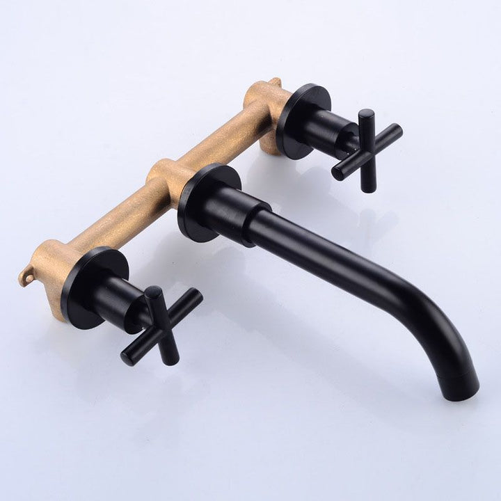 BowLift | Modern Wall Mounted Fixture Bathroom Bathtub Mixer Faucet