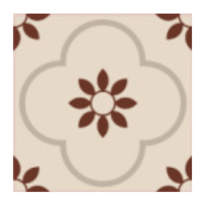 BowLift | Peel and Stick PVC Flooring Matte Vinyl Flooring with Floral Pattern