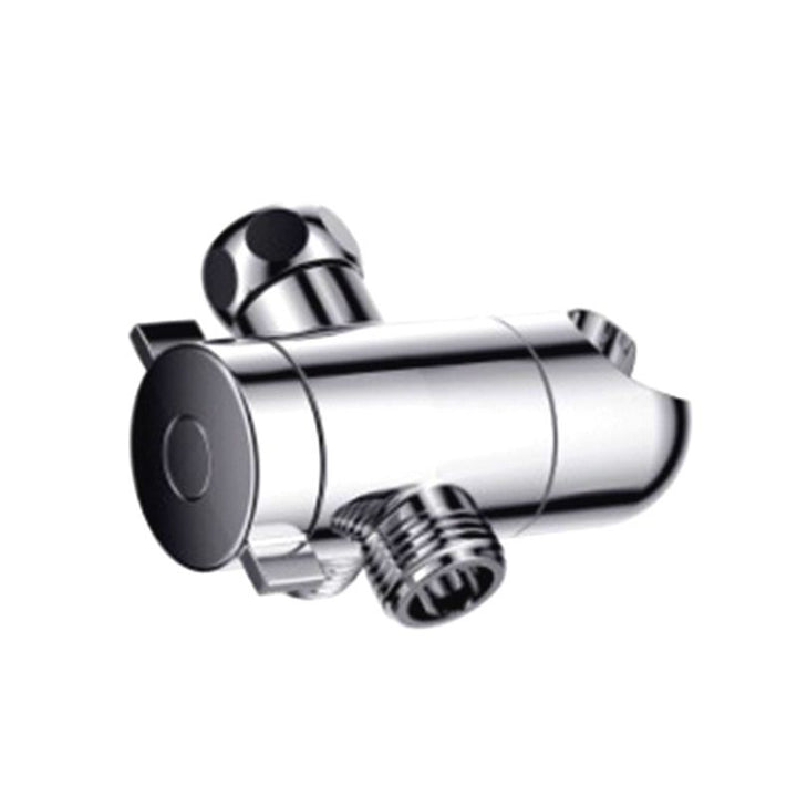 BowLift | Silver Dual Shower Head Round Rainfall Wall-Mounted Shower Head