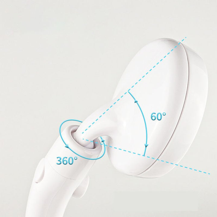 BowLift | Modern Plastic Showerhead Standard Round Handheld Showers