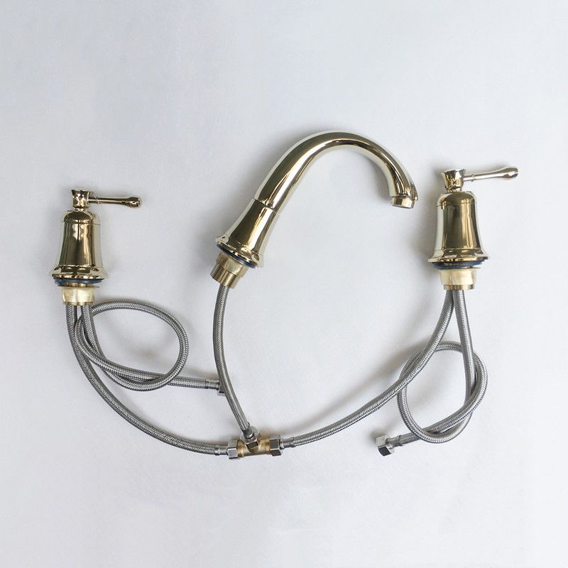 BowLift | Glam Style Faucet Widely used sink faucet with 2 handles and 3 holes