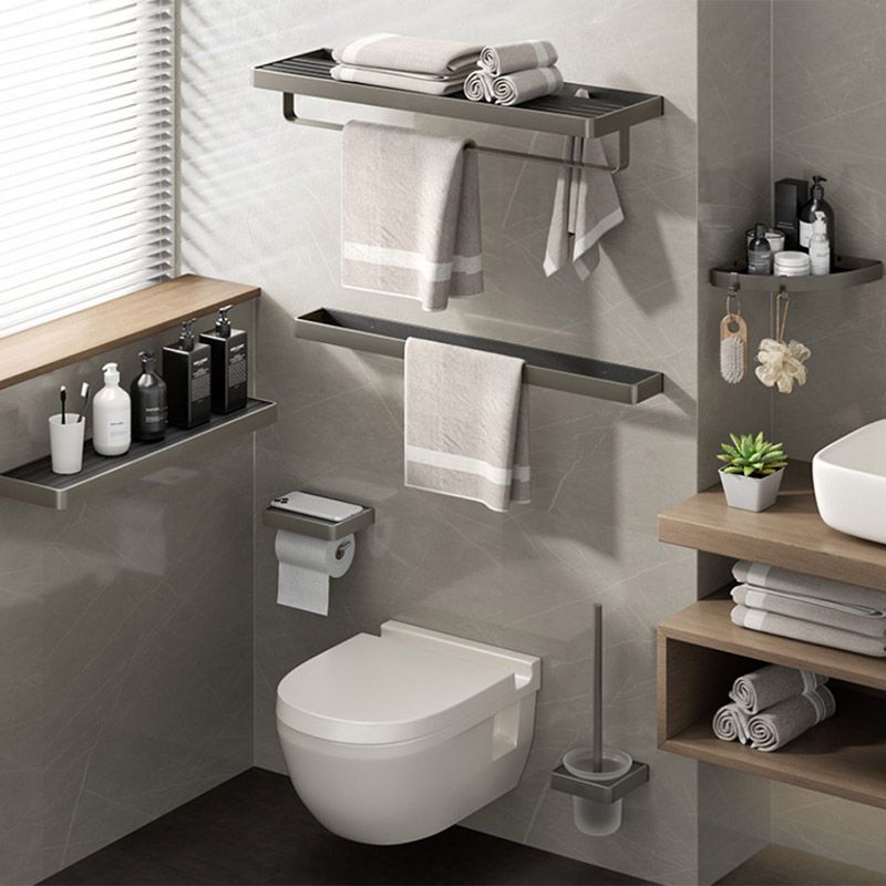 BowLift | Modern Bathroom Hardware Set Paper Holder Towel Bar Bathroom Accessory Set