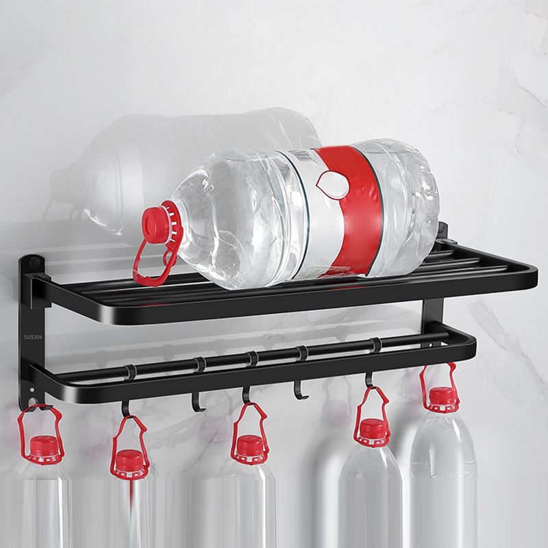 BowLift | Matt black bathroom accessory set Modern bathroom accessory hardware set