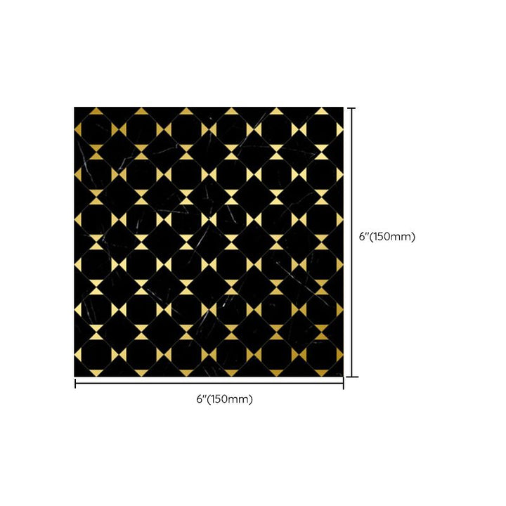 BowLift | Peel & Stick Mosaic Tile Square Plastic Stain Resistant Tile - Peel & Stick for Shower