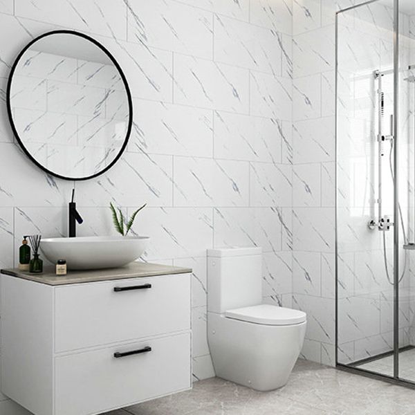 BowLift | Single tile wallpaper PVC Rectangular Peel and Stick Splashback