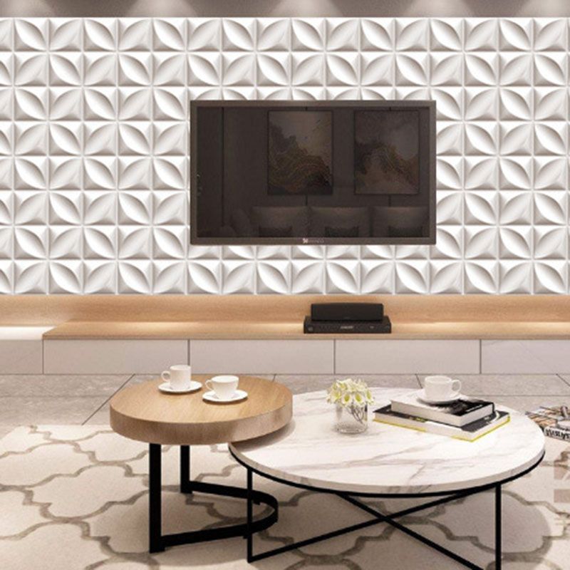 BowLift | Square Interior Wall Cladding Peel and Stick Texture Effect Wall Cladding
