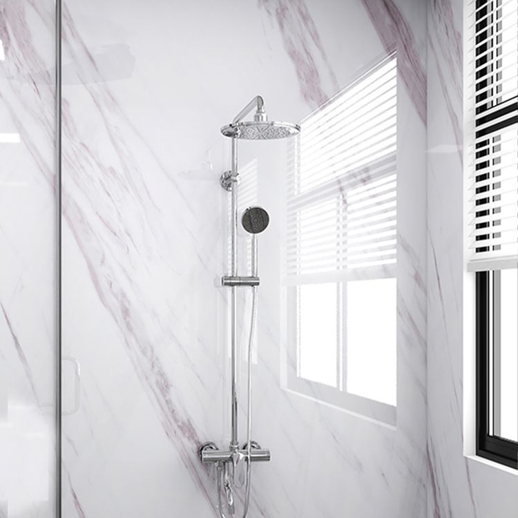 BowLift | Modern Peel/Stick Splash Guard Tiles PVC Wallpaper for Bathroom Splash Protection