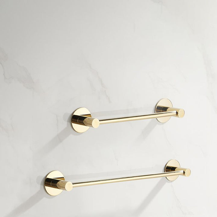 BowLift | 2-piece bathroom accessory set modern stainless steel slipper rack