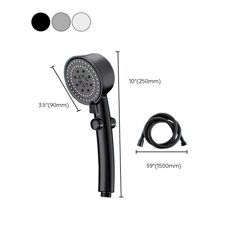 BowLift | Wall Mounted Shower Head Modern Plastic Shower Head with Adjustable Spray Pattern