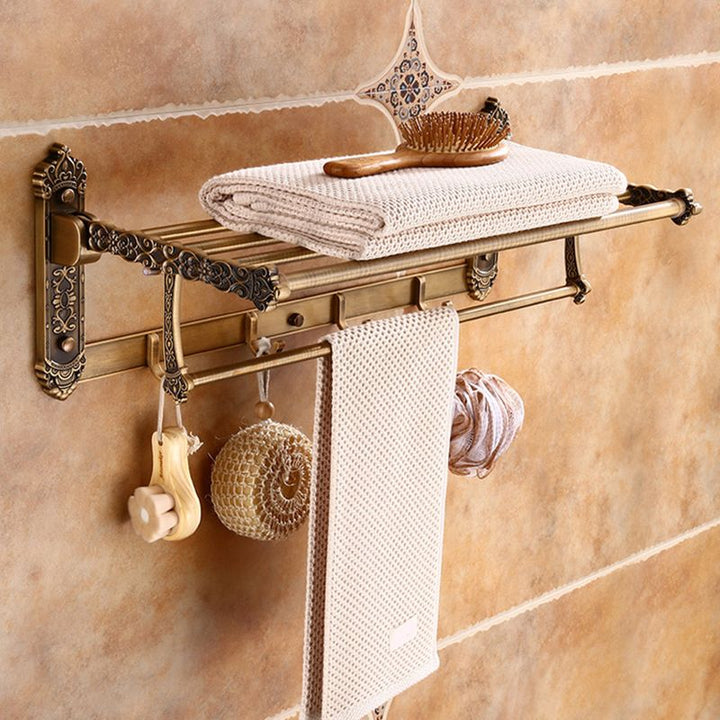 BowLift | Traditional Metal Bathroom Accessories Hardware Set with Soap Dish