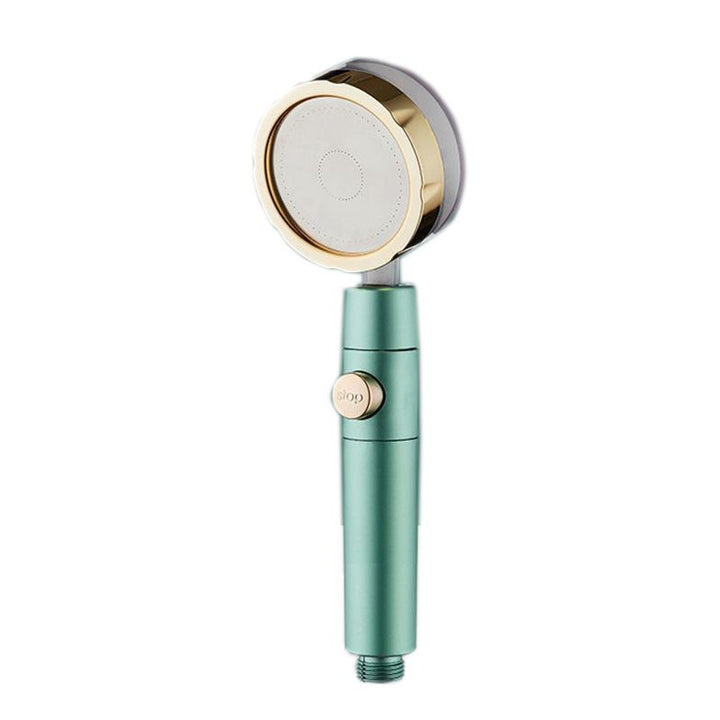 BowLift | Modern Shower Head for the Bathroom 2-Jet Massage Rain Shower Round Wall-Mounted Shower Head
