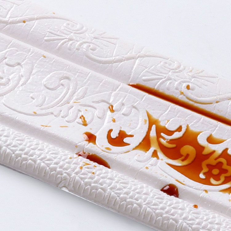 BowLift | Modern Baseboards 3D Embossing Baseboard PVC Stereo Base Set of 1