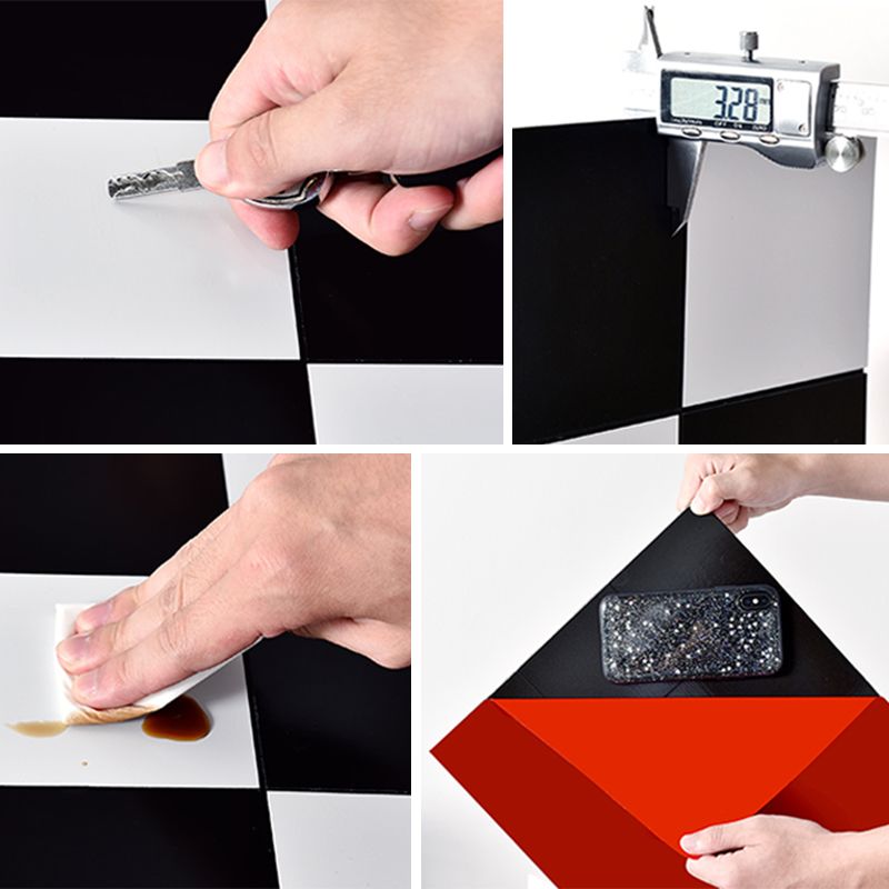 BowLift | Modern Peel-and-Stick Tiles Vinyl Field Tile Square 5-Pack Peel & Stick Field Tile