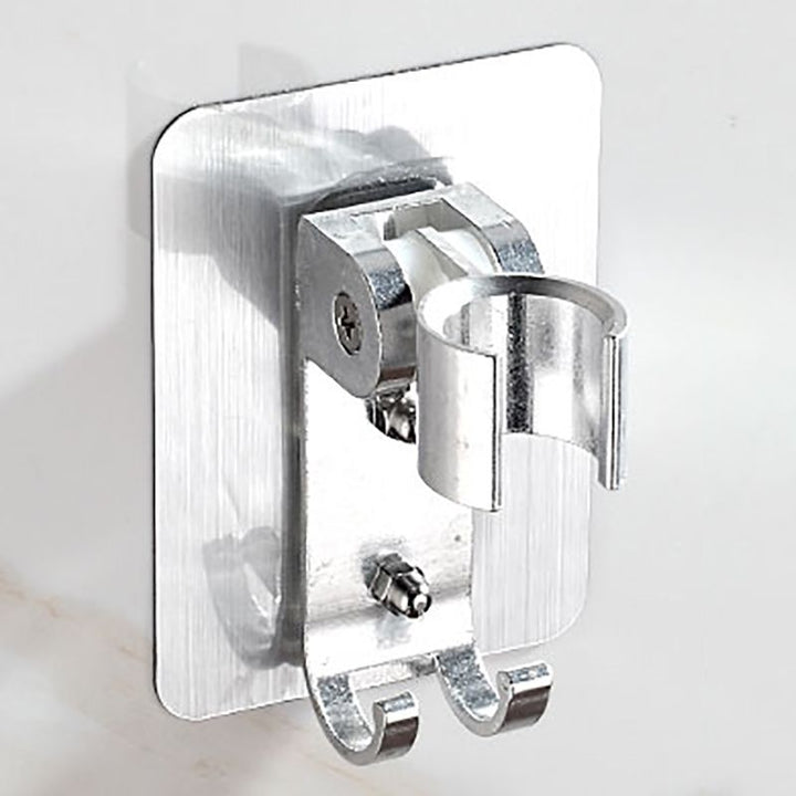 BowLift | Contemporary Silver Round Shower Head Water Efficient Standard Spray Head