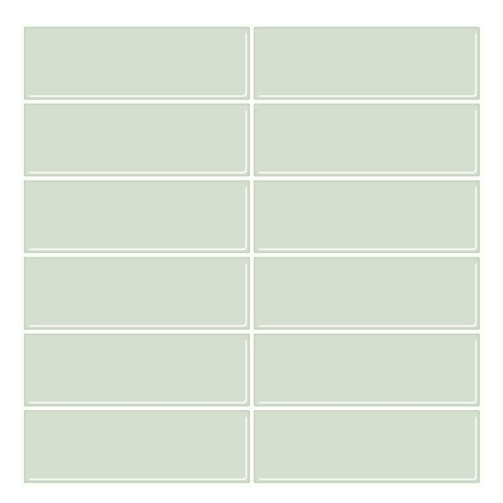 BowLift | Peel and Stick Tiles Waterproof Plastic Rectangular Peel & Stick Tile for the Kitchen 2-Pack