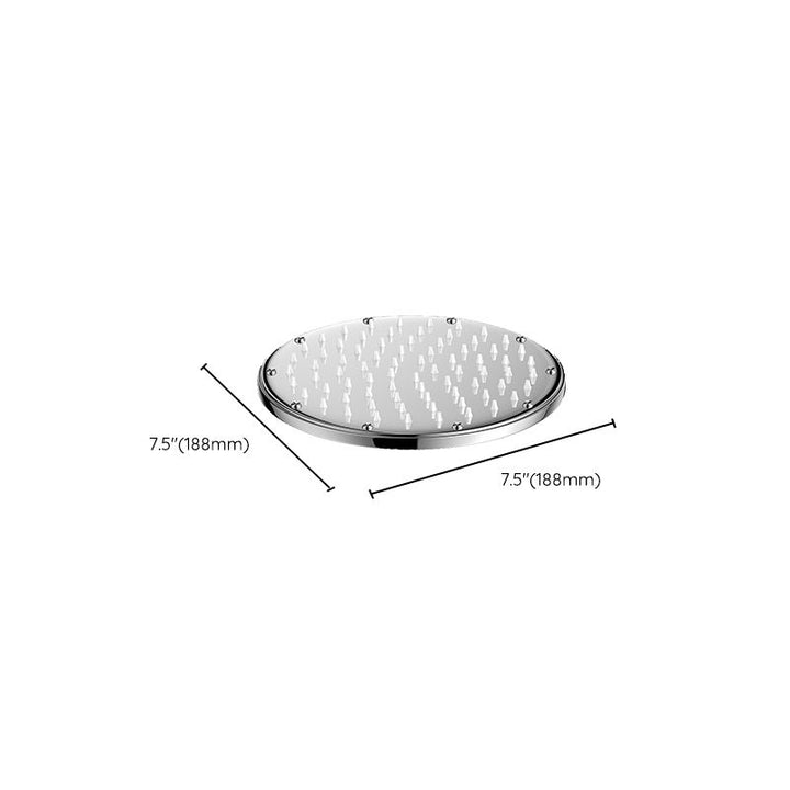 BowLift | Solid square showerhead Standard spray pattern Large showerhead