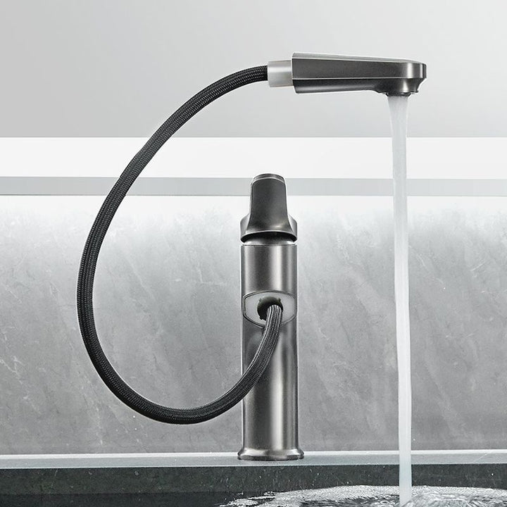 BowLift | Simplicity Brass Sink Faucet Low Arc Single Color Centerset Vanity Faucet for the Bathroom