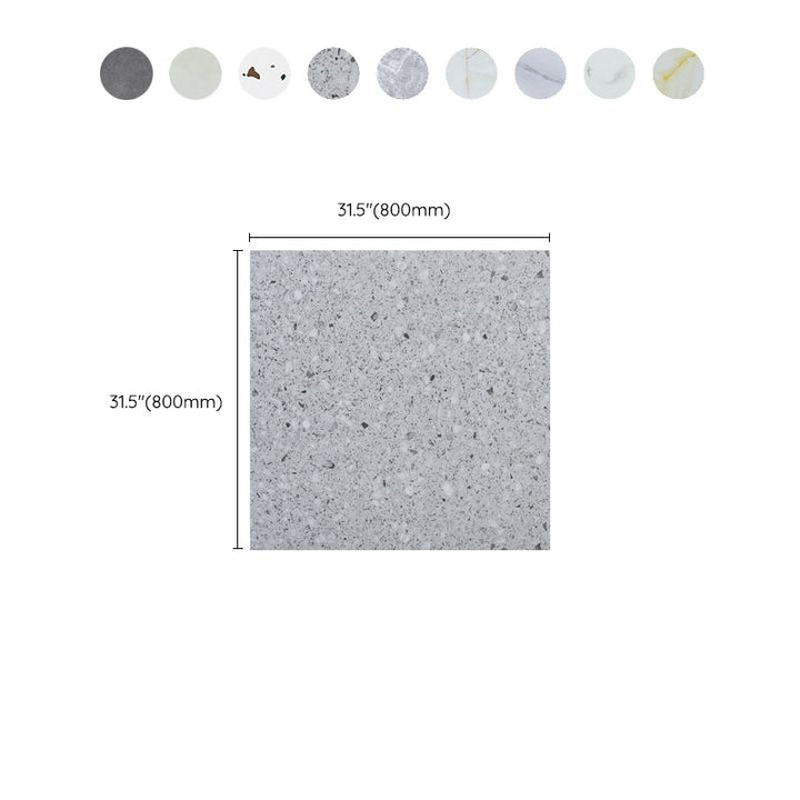 BowLift | Modern Home Vinyl Flooring for Pulling and Applying Marble Print Square PVC Floor