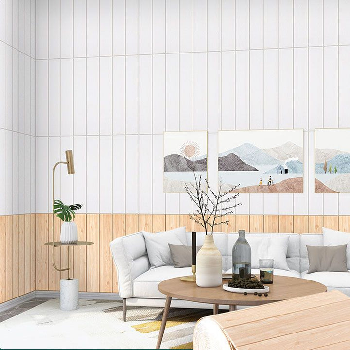 BowLift | Modern Wood Paneling Smooth Wall Interior Wood Grain Design Plank