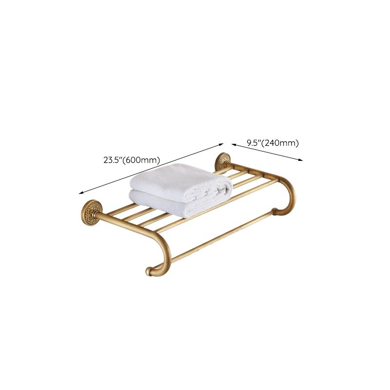 BowLift | Traditional Bathroom Accessory Set Gold Paper Holder Bathroom Set