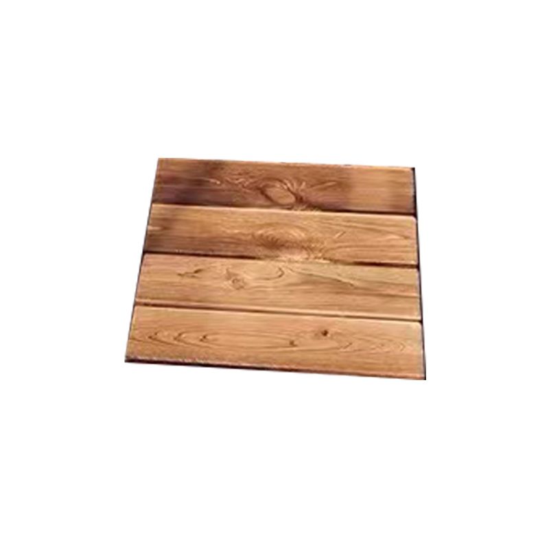 BowLift | Tradition wood tile wire-brushed square engineered wood for patio garden
