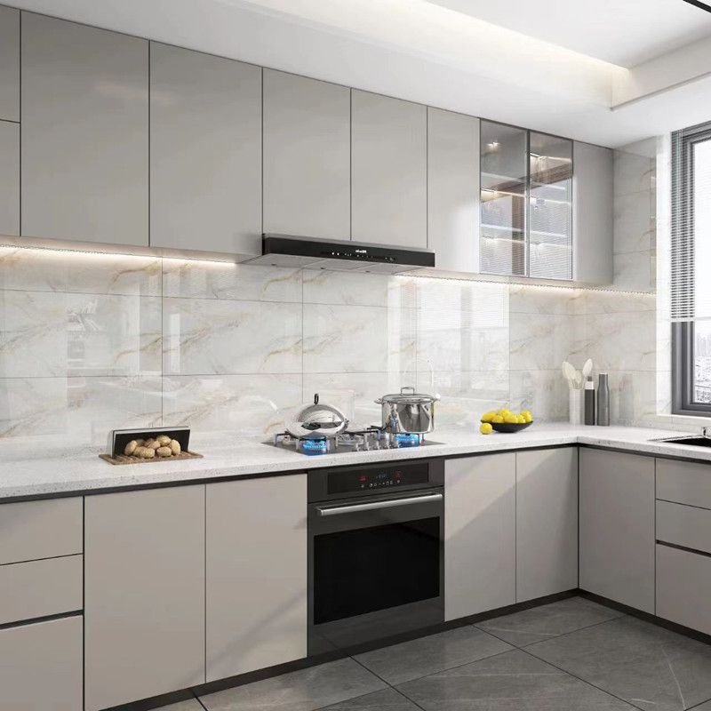 BowLift | Modern Peel and Stick Backsplash Tiles Rectangular Home Depot Peel and Stick Tiles