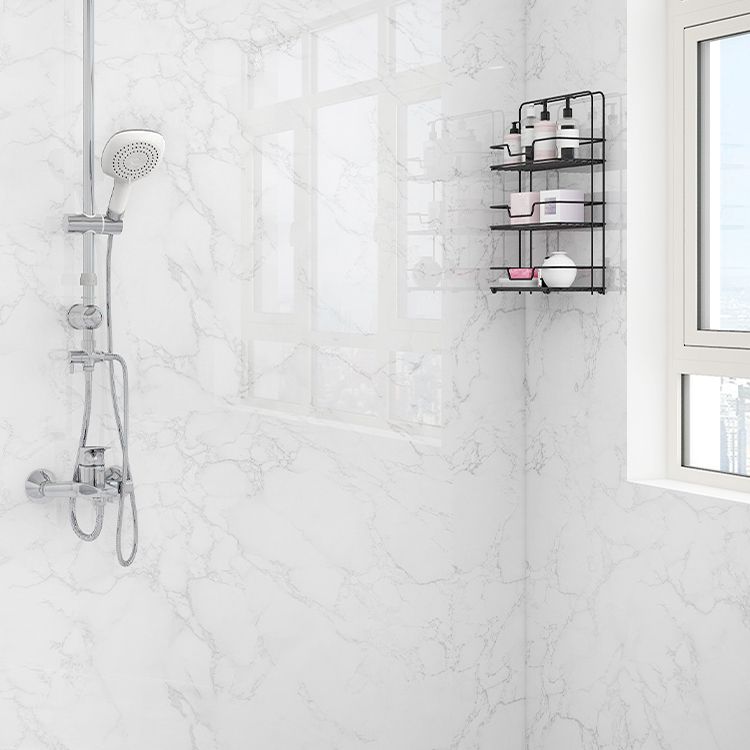 BowLift | Modern Peel/Stick Splash Guard Tiles PVC Wallpaper for Bathroom Splash Protection